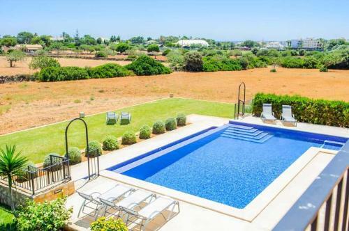 Cala Ferrera Villa Sleeps 10 Pool Air Con Wifi