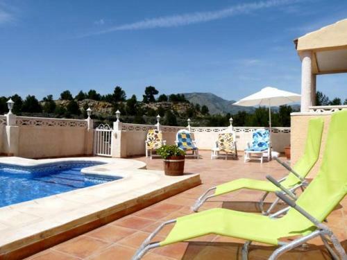 Altea Villa Sleeps 6 Pool