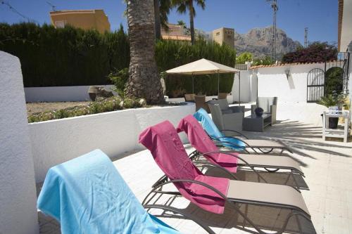 Altea Villa Sleeps 8 Pool Air Con Wifi