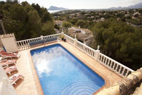 Altea Villa Sleeps 6 Pool Air Con Wifi