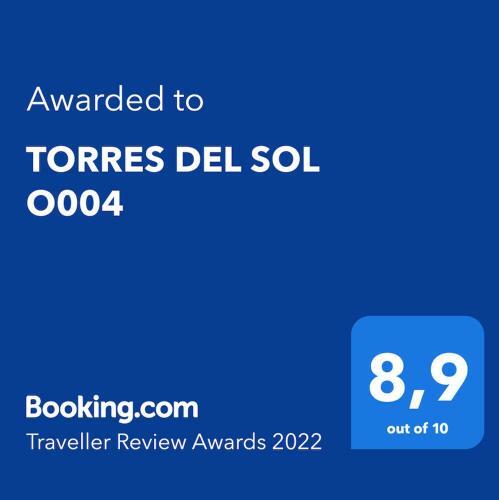 Apartamento Torres Del Sol O004