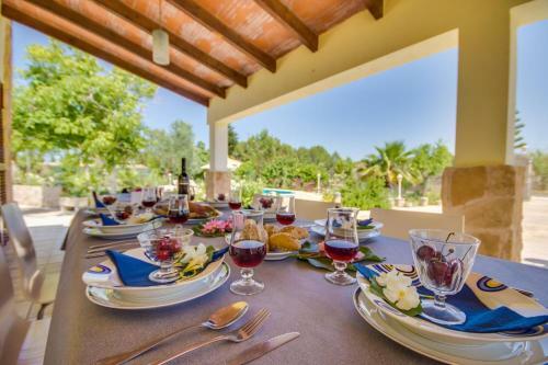 Can Picafort Villa Sleeps 11 Pool Air Con Wifi