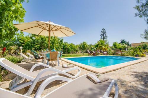 Can Picafort Villa Sleeps 11 Pool Air Con Wifi