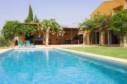 Cas Concos Villa Sleeps 10 Pool Air Con