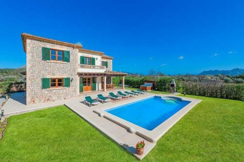Port De Pollenca Villa Sleeps 7 Pool Air Con Wifi
