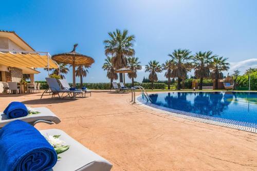 Sa Pobla Villa Sleeps 9 Pool Air Con Wifi
