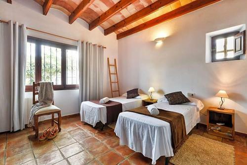 Sant Rafel De Forca Villa Sleeps 8 Pool Air Con