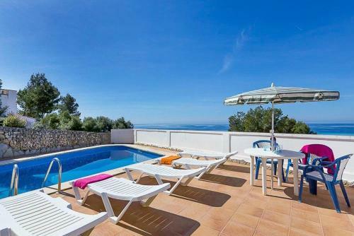 Torre Soli Nou Villa Sleeps 13 Pool Air Con Wifi