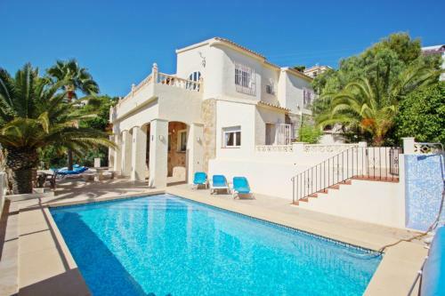 Casa Del Campo - Sea View Villa With Private Pool In Moraira