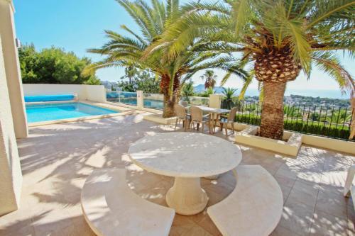 Casa Del Campo - Sea View Villa With Private Pool In Moraira