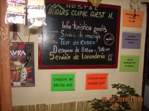 Albergue Auquis Ccapac Guest House