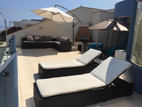Punta Hermosa Beach Oceanfront House
