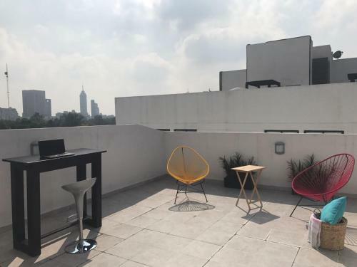 Apartamento Private 2br Penthouse Reforma
