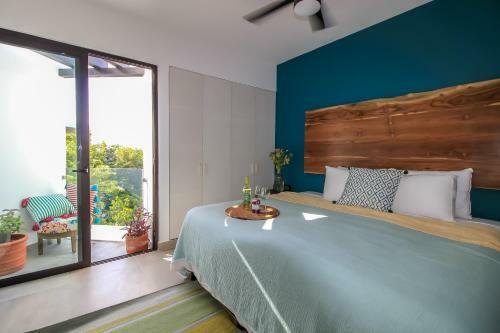 Apartamento Tropical 3story Condo With Terrace At Tulum