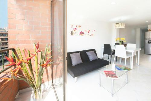 Apartamento Apt 401 A 15min Poblado Y Parque Lleras 3 Hab 2wc!