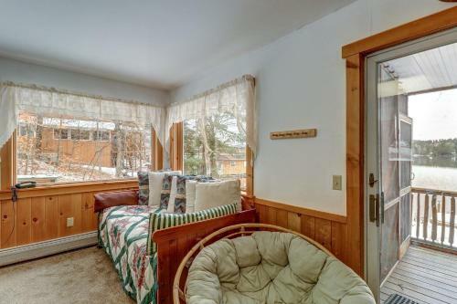 Two Story Adirondack Log Cabin