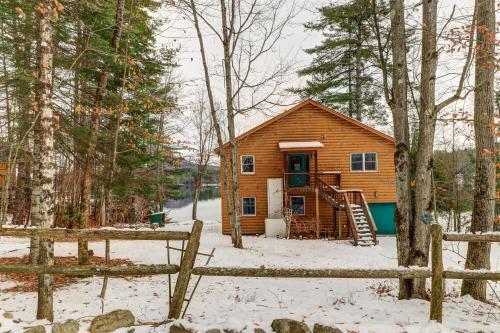 Two Story Adirondack Log Cabin