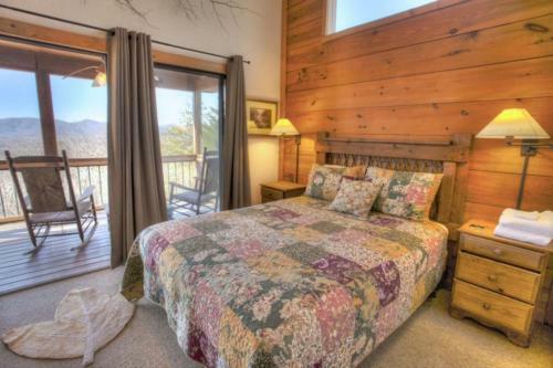 Sunset Peak At Deer Creek Cabin