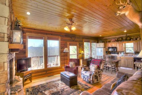 Sunset Peak At Deer Creek Cabin