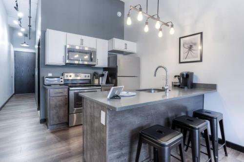 Apartamento King Suite With A Clean Kitchen