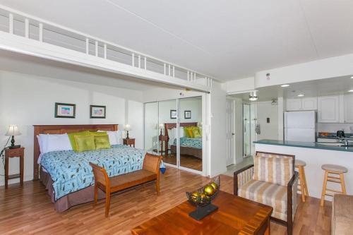 Ilikai Tower 1123 City View 1br