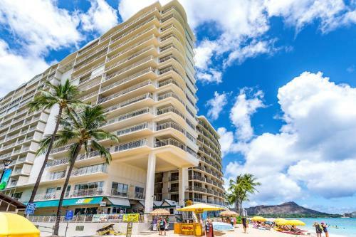 Apartamento Waikiki Shore 305 (beachfront/balcony)