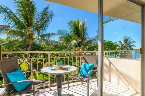Apartamento Waikiki Shore 305 (beachfront/balcony)