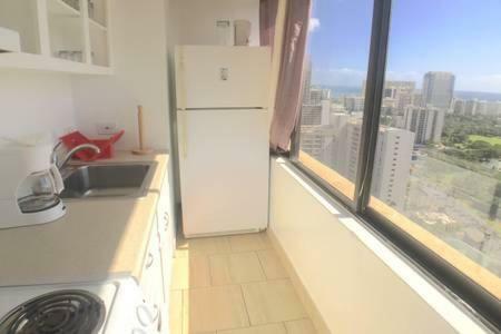 Apartamento Waikiki Ocean View Corner Studio