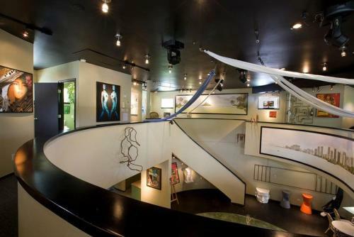 Unique Art Gallery Theater Home