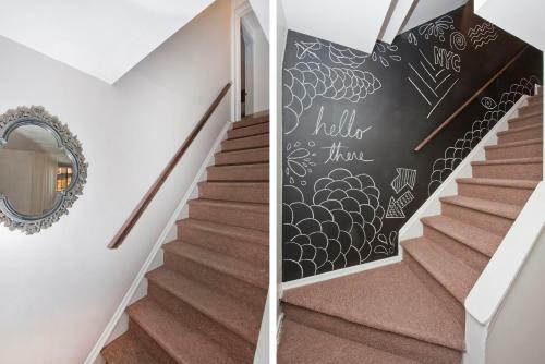 Four Bedroom/10bed, 2 Bath With Private Parking! 10 Minute To Manhattan.