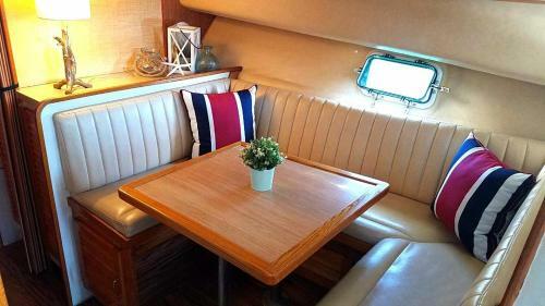 Dockside Boat And Bed