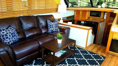 Dockside Boat And Bed