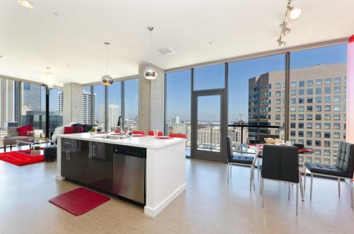 Apartamento Urban Dtla Black And Red Penthouse