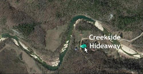 Creekside Hideaway Down On The Creek With Wood Burning Stove