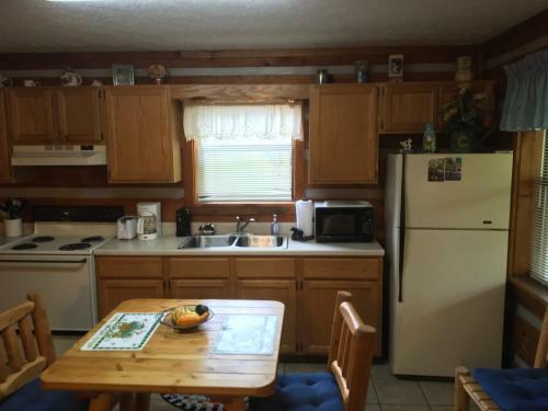 Bear Tracks Mountain Laurel Wood Fireplace Cabin