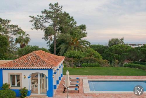 Olhos De Agua Villa Sleeps 10 Pool Air Con Wifi