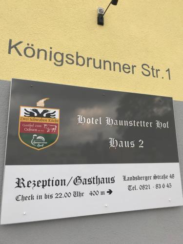 Hotel Haunstetter Hof Haus 2