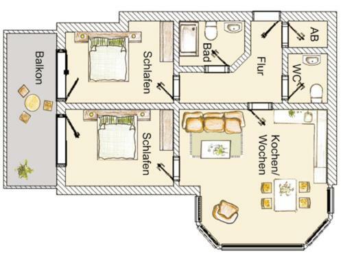 Apartamento Haus Baltic