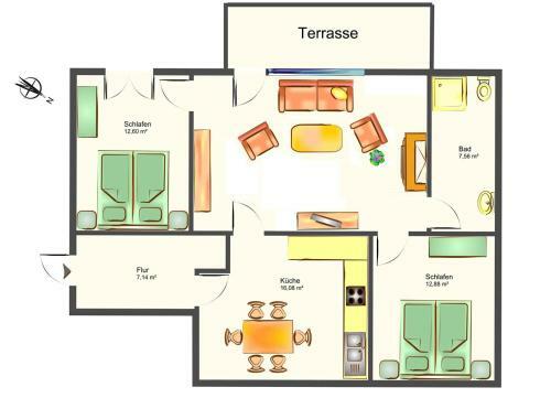 Apartment N�hstube