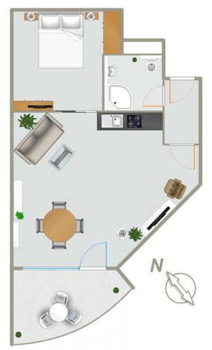 Apartamento Kurpark_residenz App_231a