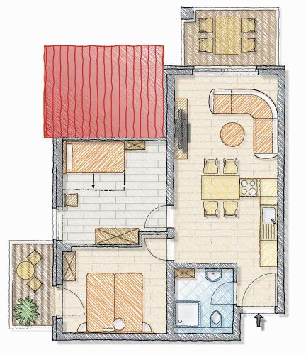 Apartamento Ferienwohnung Toplaterne