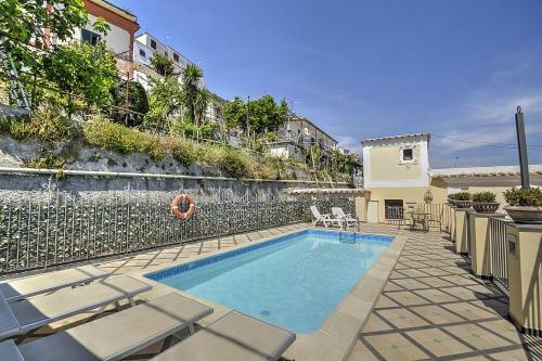 Praiano Villa Sleeps 6 Pool Air Con Wifi