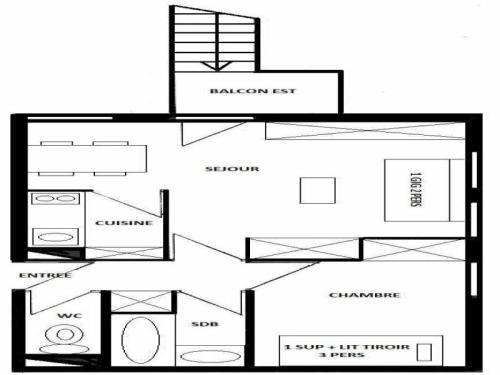 Apartment Les Cotes 1