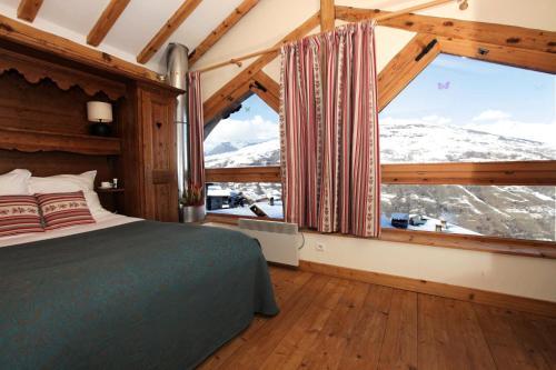 Apartamento Chalet � Montchavin Avec Vue Sur Le Mont Blanc 84428