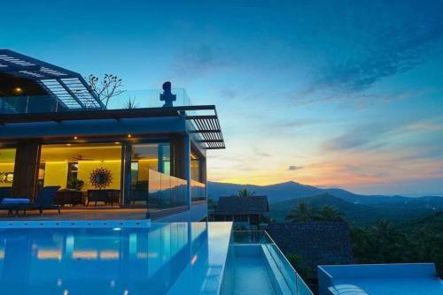 6 Bedroom Sea Blue View Villa - 5 Star With Staff