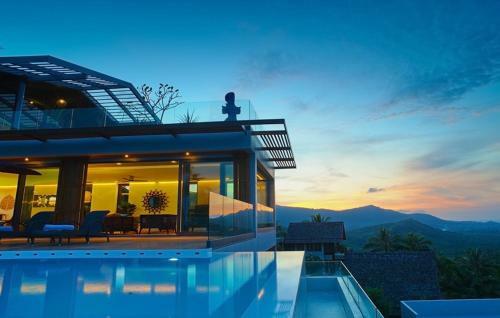 6 Bedroom Sea Blue View Villa - 5 Star With Staff