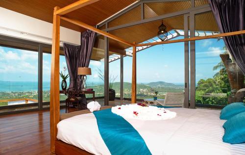 6 Bedroom Sea Blue View Villa - 5 Star With Staff