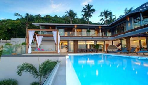 6 Bedroom Sea Blue View Villa - 5 Star With Staff