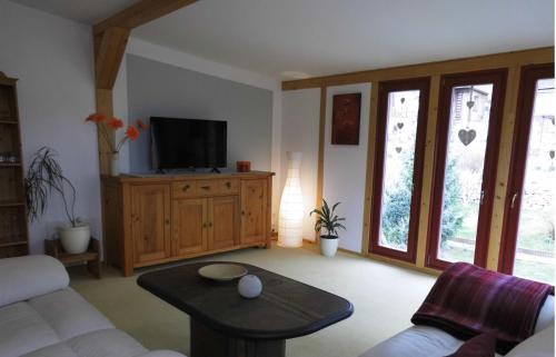 Apartamento Ferienwohnung Kirchbergblick