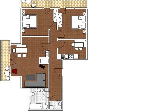 Apartamento Ferienwohnung Alpine Style